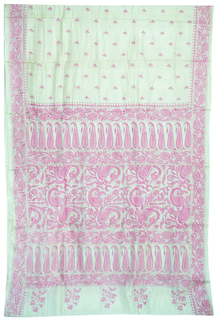 Kantha tussar silk