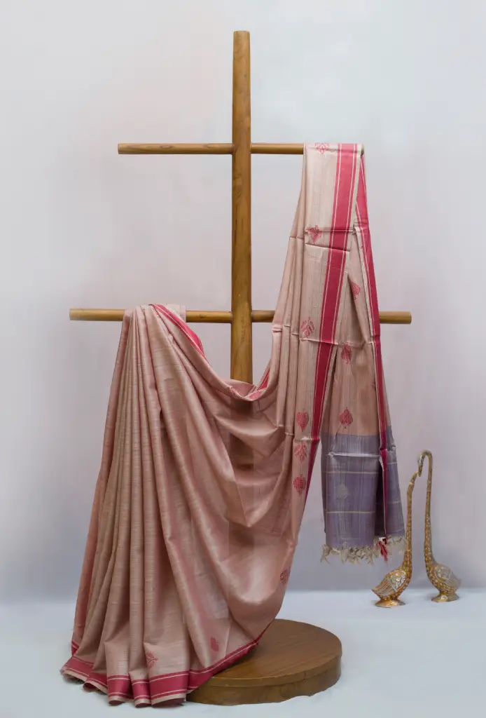 Bavan butti saree eri silk