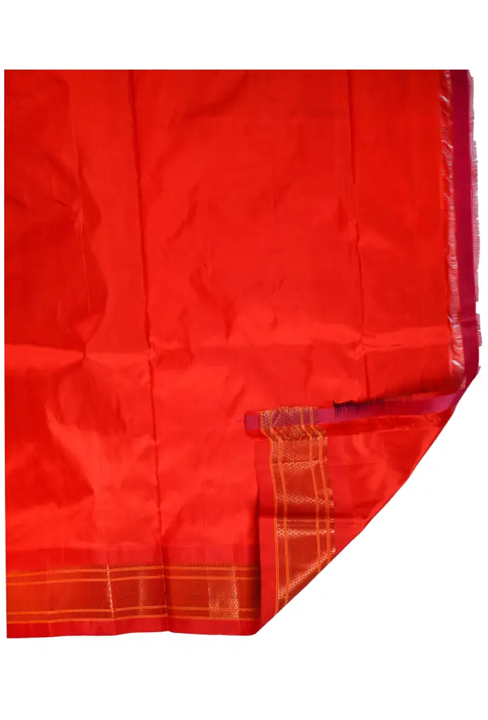 Kadiayl jacquard silk paithani saree - Image 4