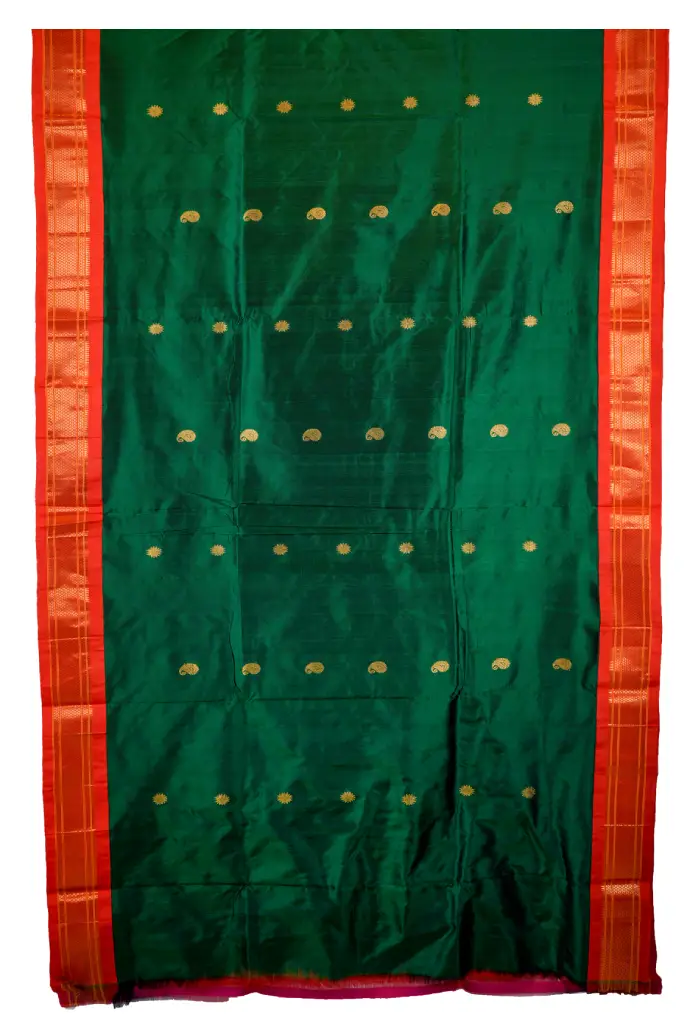 Kadiayl jacquard silk paithani saree - Image 2