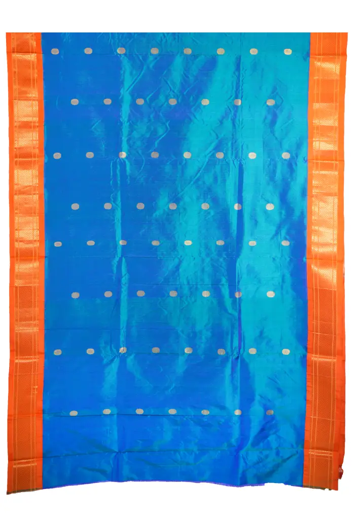 Kadiayl jacquard silk paithani saree - Image 2