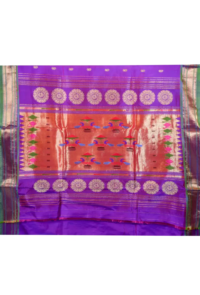 Traditional handloom paithanii - Image 2