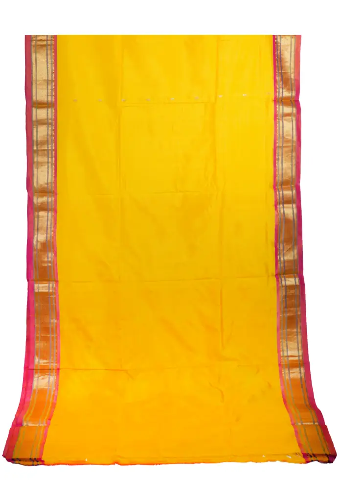 Traditional rich pallu paithani - Image 4