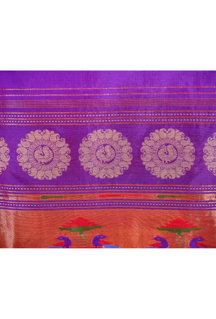 Traditional handloom paithanii - Image 3