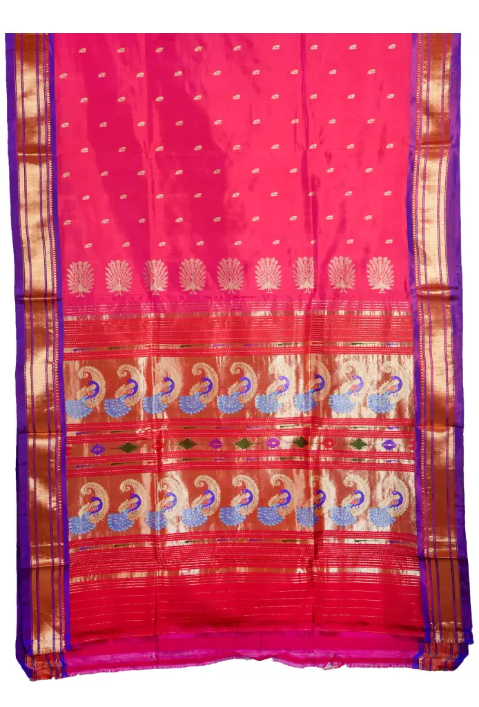 Tradtional paithani nachna mora