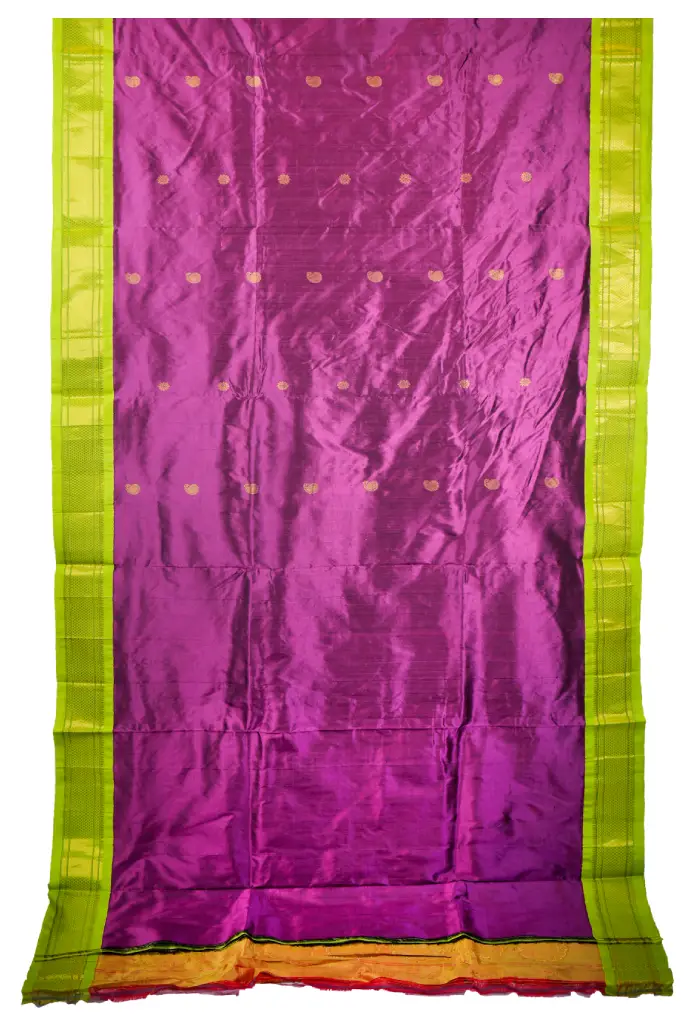 Kadiayl jacquard silk paithani saree - Image 2
