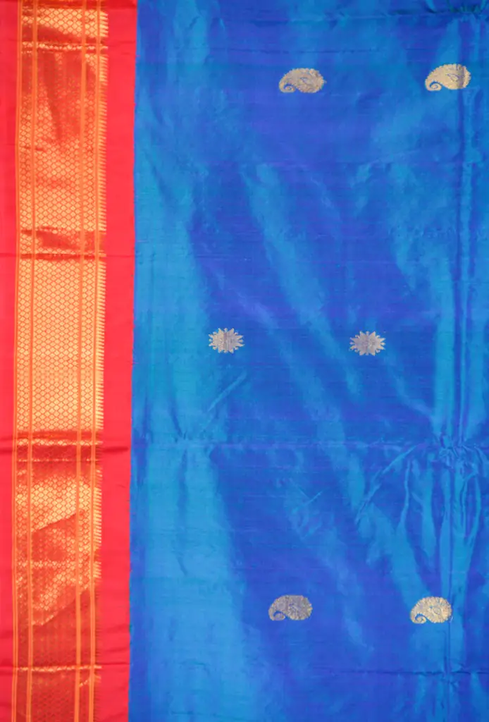 Kadiayl jacquard silk paithani saree - Image 2