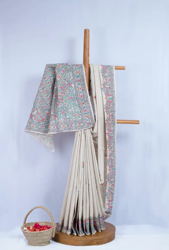 Madhubani saree
